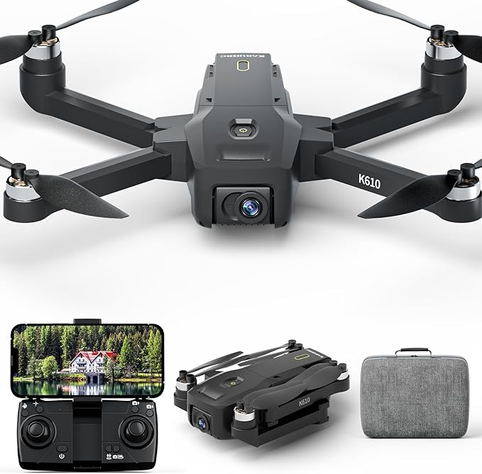 K610 GPS Drone with Camera for adults 4K IMX SENS Camera SD card 4k drones for Adults,AIdrone Auto Return Home,Under 250g,GPS drones for beginners brushless drone 4k,RC drone fpv Follow Me long range