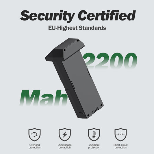 Drone 3.7v 2200mAH battery, Applies to Karuisrc K610/K600